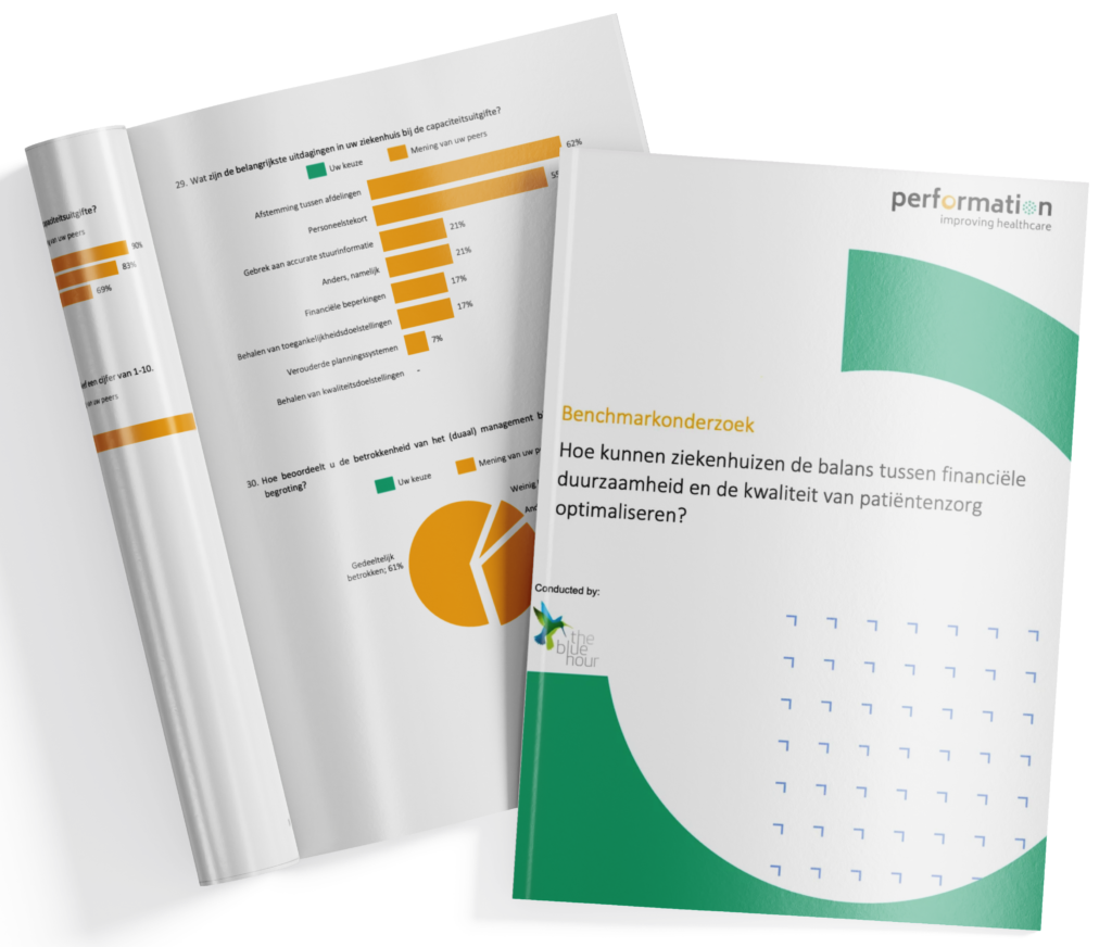 Benchmarkrapport met grafieken