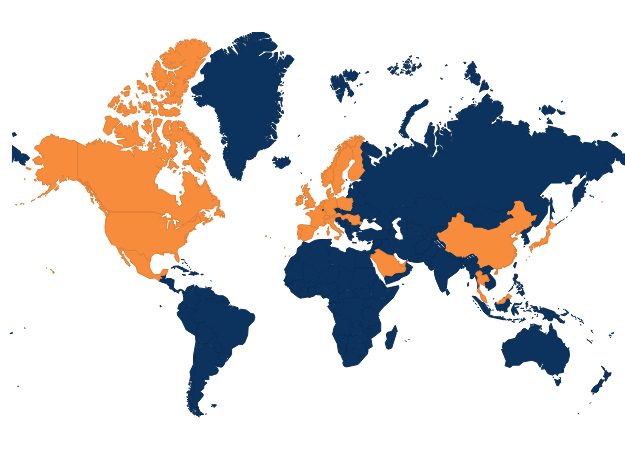Wereldwijde doelgroep